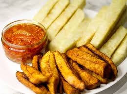 Fried Yam Chips